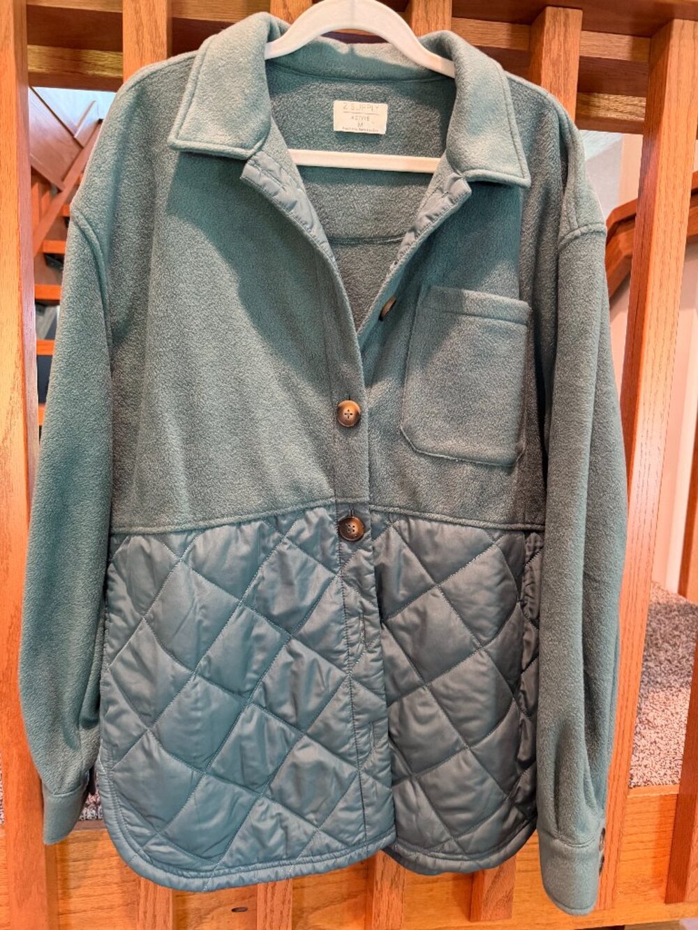 Cozy Fleece and Quilted Shacket